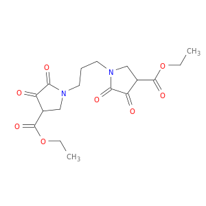 diethyl 1,1'-propane-1,3-diylbis(4,5-dioxopyrrolidine-3-carboxylate)