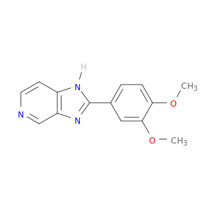 1H-Imidazo[4,5-c]pyridine, 2-(3,4-dimethoxyphenyl)-