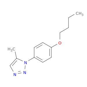 1H-1,2,3-Triazole, 1-(4-butoxyphenyl)-5-methyl-