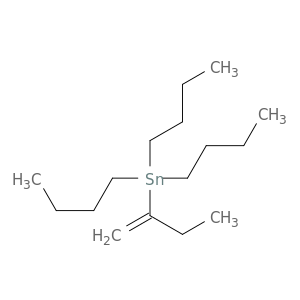 Stannane, tributyl(1-methylenepropyl)-