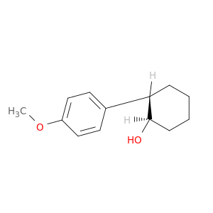 Cyclohexanol, 2-(4-methoxyphenyl)-, trans-