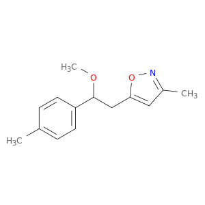 Isoxazole, 5-[2-methoxy-2-(4-methylphenyl)ethyl]-3-methyl-