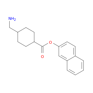 Cyclohexanecarboxylic acid, 4-(aminomethyl)-, 2-naphthalenyl ester