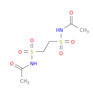 Acetamide, N,N'-[1,2-ethanediylbis(sulfonyl)]bis-
