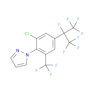 1-(2-氯-4-(全氟丙烷-2-Yl)-6-(三氟甲基)苯基)-1H-吡唑