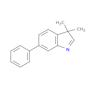 3H-Indole, 3,3-dimethyl-6-phenyl-