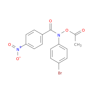 Benzamide, N-(acetyloxy)-N-(4-bromophenyl)-4-nitro-