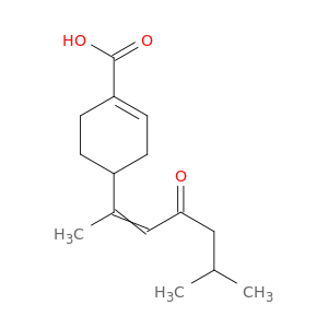 1-Cyclohexene-1-carboxylicacid, 4-(1,5-dimethyl-3-oxo-1-hexenyl)- (9CI)