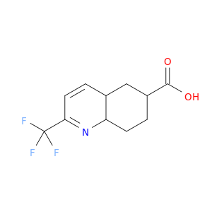 2-(Trifluoromethyl)-4a,5,6,7,8,8a-hexahydroquinoline-6-carboxylic acid