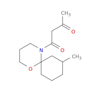 1-Oxa-5-azaspiro[5.5]undecane, 5-(1,3-dioxobutyl)-8-methyl-