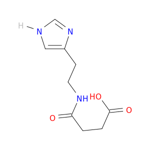 Butanoic acid, 4-[[2-(1H-imidazol-4-yl)ethyl]amino]-4-oxo-