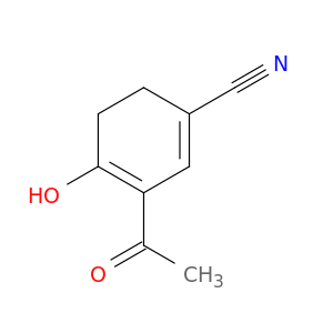 3-ACETYL-4-HYDROXY-1,3-CYCLOHEXADIENE-1-CARBONITRILE