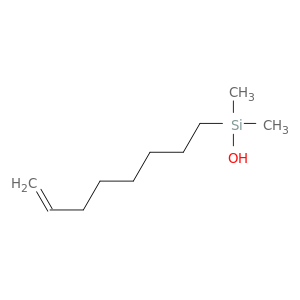 Silanol, dimethyl-7-octenyl-
