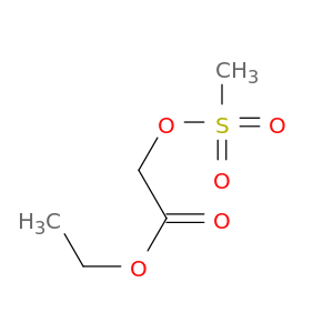 Acetic acid,2-[(methylsulfonyl)oxy]-, ethyl ester