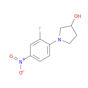 1-(2-Fluoro-4-nitrophenyl)pyrrolidin-3-ol