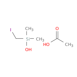 Silanol, (iodomethyl)dimethyl-, acetate