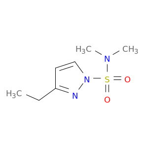 1H-Pyrazole-1-sulfonamide, 3-ethyl-N,N-dimethyl-