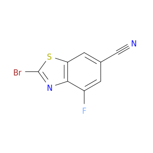 2-溴-4-氟苯并[d]噻唑-6-腈