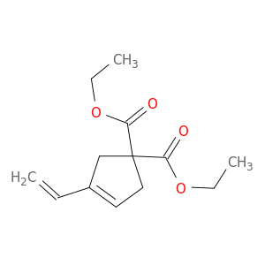 3-Cyclopentene-1,1-dicarboxylic acid, 3-ethenyl-, diethyl ester