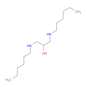 2-Propanol, 1,3-bis(hexylamino)-