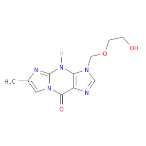3-[(2-hydroxyethoxy)methyl]-6-methyl-3,4-dihydro-9h-imidazo[1,2-a]purin-9-one