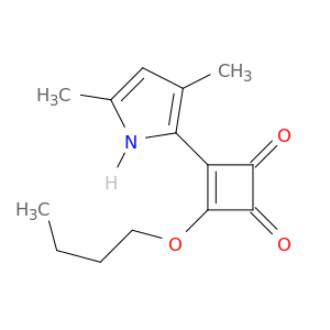 3-Cyclobutene-1,2-dione, 3-butoxy-4-(3,5-dimethyl-1H-pyrrol-2-yl)-