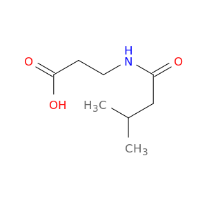 3-(3-Methylbutanamido)propanoic acid