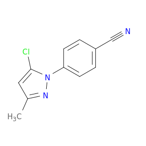 4-(5-chloro-3-methyl-1H-pyrazol-1-yl)benzonitrile