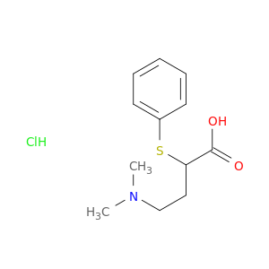 2-(dimethylamino)ethyl(phenylsulfanyl)acetate hydrochloride(1:1)