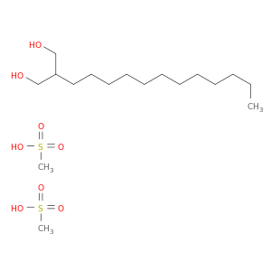1,3-Propanediol, 2-dodecyl-, dimethanesulfonate