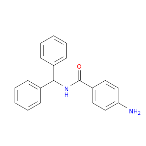 Benzamide, 4-amino-N-(diphenylmethyl)-
