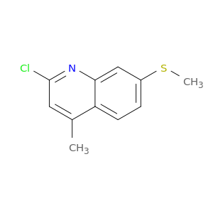 2-Chloro-4-methyl-7-(methylthio)quinoline