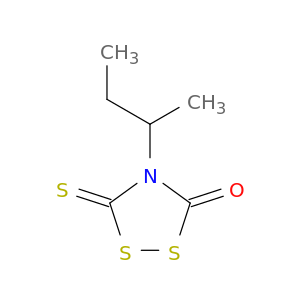 1,2,4-Dithiazolidin-3-one, 4-(1-methylpropyl)-5-thioxo-