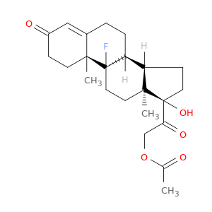 Pregn-4-ene-3,20-dione,9-fluoro-17,21-dihydroxy-, 21-acetate (7CI,8CI)