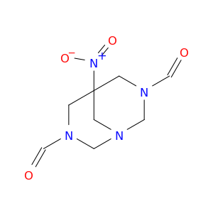 1,3,7-Triazabicyclo[3.3.1]nonane-3,7-dicarboxaldehyde, 5-nitro-