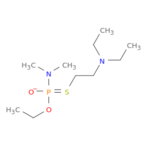 O-ETHYL N,N-DIMETHYLAMINO-S-(2-DIETHYLAMINOETHYL)THIOPHOSPHONATE