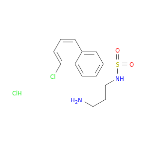 N-(3-AMINOPROPYL)-5-CHLORO-2-NAPHTHALENESULFONAMIDE, HYDROCHLORIDE