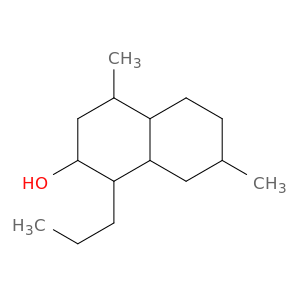2-Naphthalenol, decahydro-4,7-dimethyl-1-propyl-