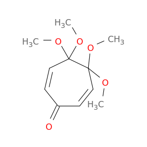 2,6-Cycloheptadien-1-one, 4,4,5,5-tetramethoxy-