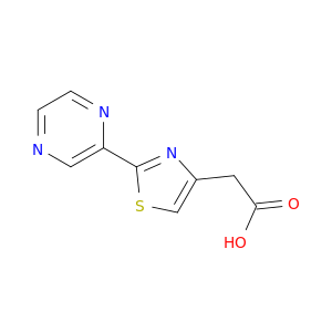 2-(2-(Pyrazin-2-yl)thiazol-4-yl)acetic acid