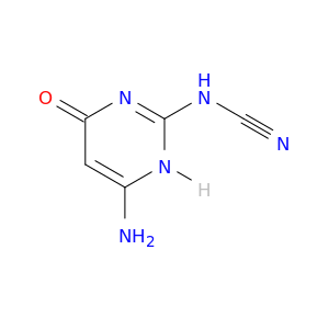 (6-amino-4-oxo-1,4-dihydropyrimidin-2-yl)cyanamide