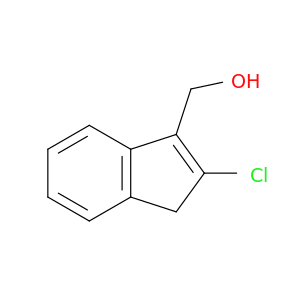 1H-Indene-3-methanol, 2-chloro-