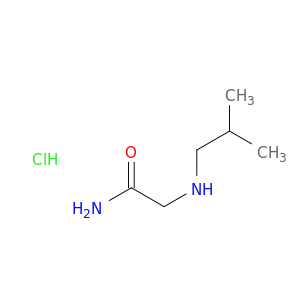 2-[(2-Methylpropyl)amino]acetamide Hydrochloride
