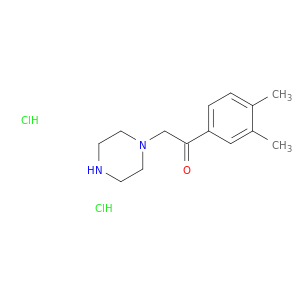 1-(3,4-dimethylphenyl)-2-(piperazin-1-yl)ethan-1-one dihydrochloride
