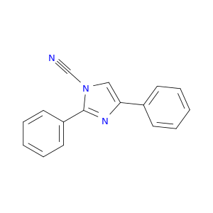 1H-Imidazole-1-carbonitrile, 2,4-diphenyl-