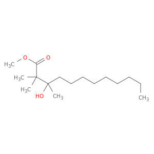 Dodecanoic acid, 3-hydroxy-2,2,3-trimethyl-, methyl ester