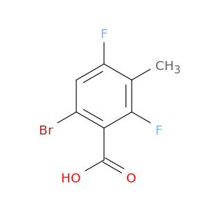 6-溴-2,4-二氟-3-甲基苯甲酸