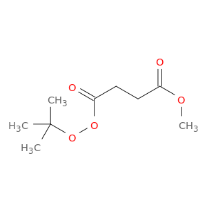 Butaneperoxoic acid, 4-methoxy-4-oxo-, 1,1-dimethylethyl ester