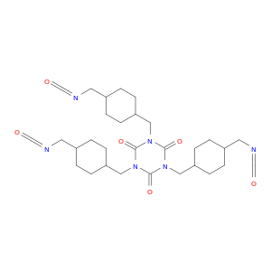 1,3,5-Triazine-2,4,6(1H,3H,5H)-trione, 1,3,5-tris[[4-(isocyanatomethyl)cyclohexyl]methyl]-