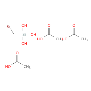 Silanetriol, (bromomethyl)-, triacetate